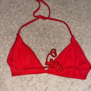 Red SHEIN bikini top size xs